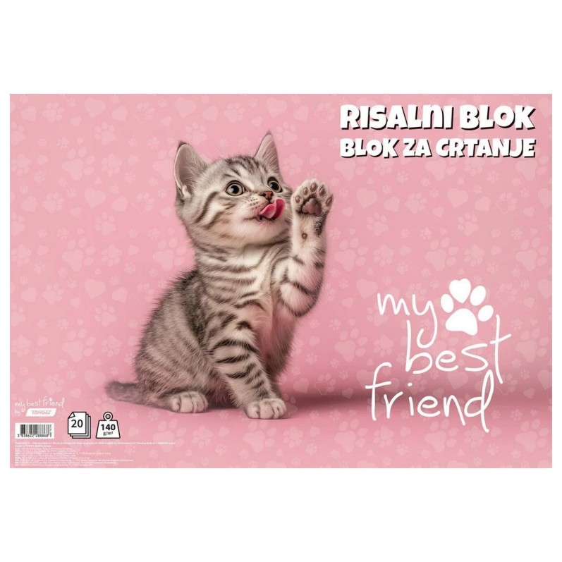Blok za crtanje MY BEST FRIENDS 28886 Blok za crtanje MY BEST FRIENDS 28886