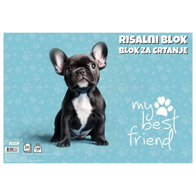 Blok za crtanje MY BEST FRIENDS 28886 Blok za crtanje MY BEST FRIENDS 28886