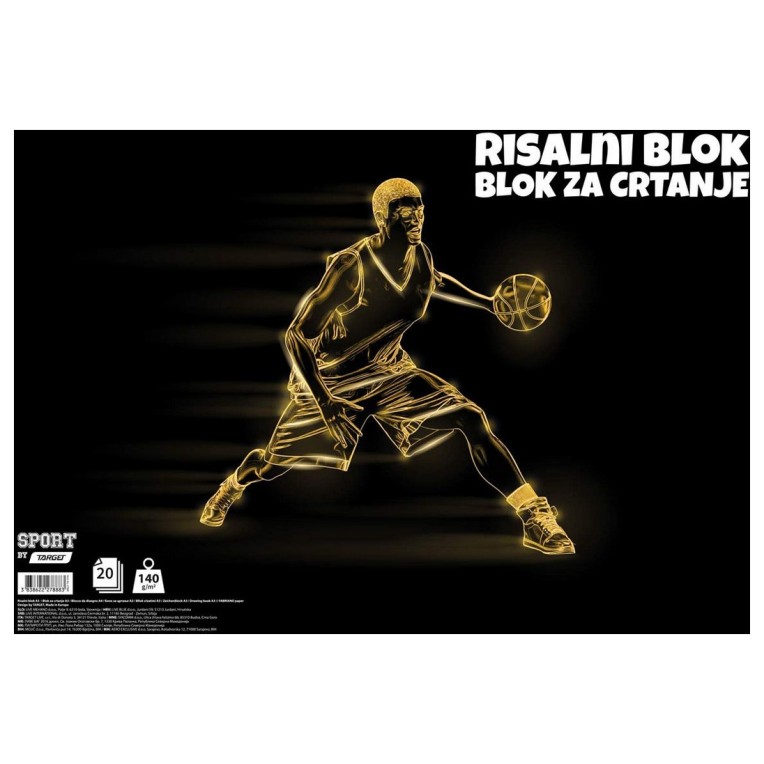 Blok za crtanje SPORT 27888 Blok za crtanje SPORT 27888