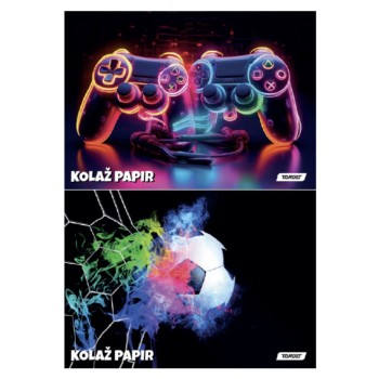 Kolaž papir NEON VIBES 28246
