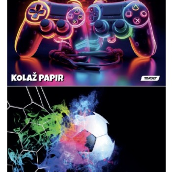 Kolaž papir NEON VIBES 28246