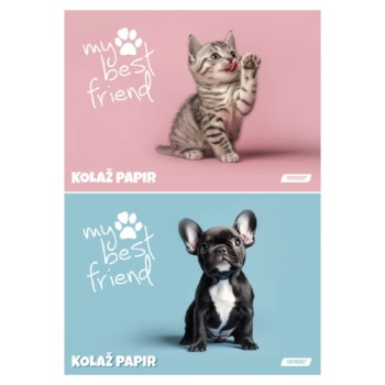 Kolaž papir MY BEST FRIEND 28887 Kolaž papir MY BEST FRIEND 28887