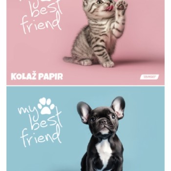 Kolaž papir MY BEST FRIEND 28887 Kolaž papir MY BEST FRIEND 28887
