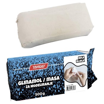 Modelirna masa bela 500g