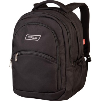 Školska torba za 2 trijadu 2u1 CURVED Black 28057