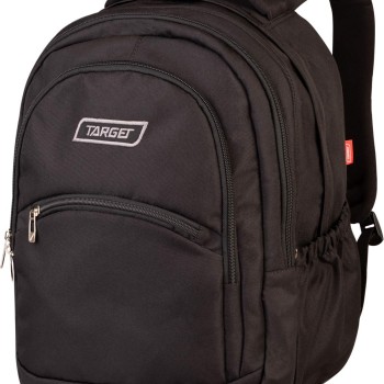Školska torba za 2 trijadu 2u1 CURVED Black 28057