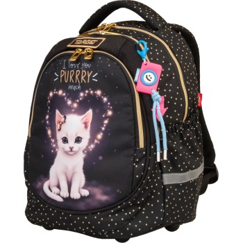 SUPERLIGHT Petit SOFT Glam Kitten 29589, torba za prvi razred