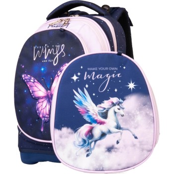 Školska torba za prvi razred SUPERLIGHT 2 face Cosmic Fantasy 29596