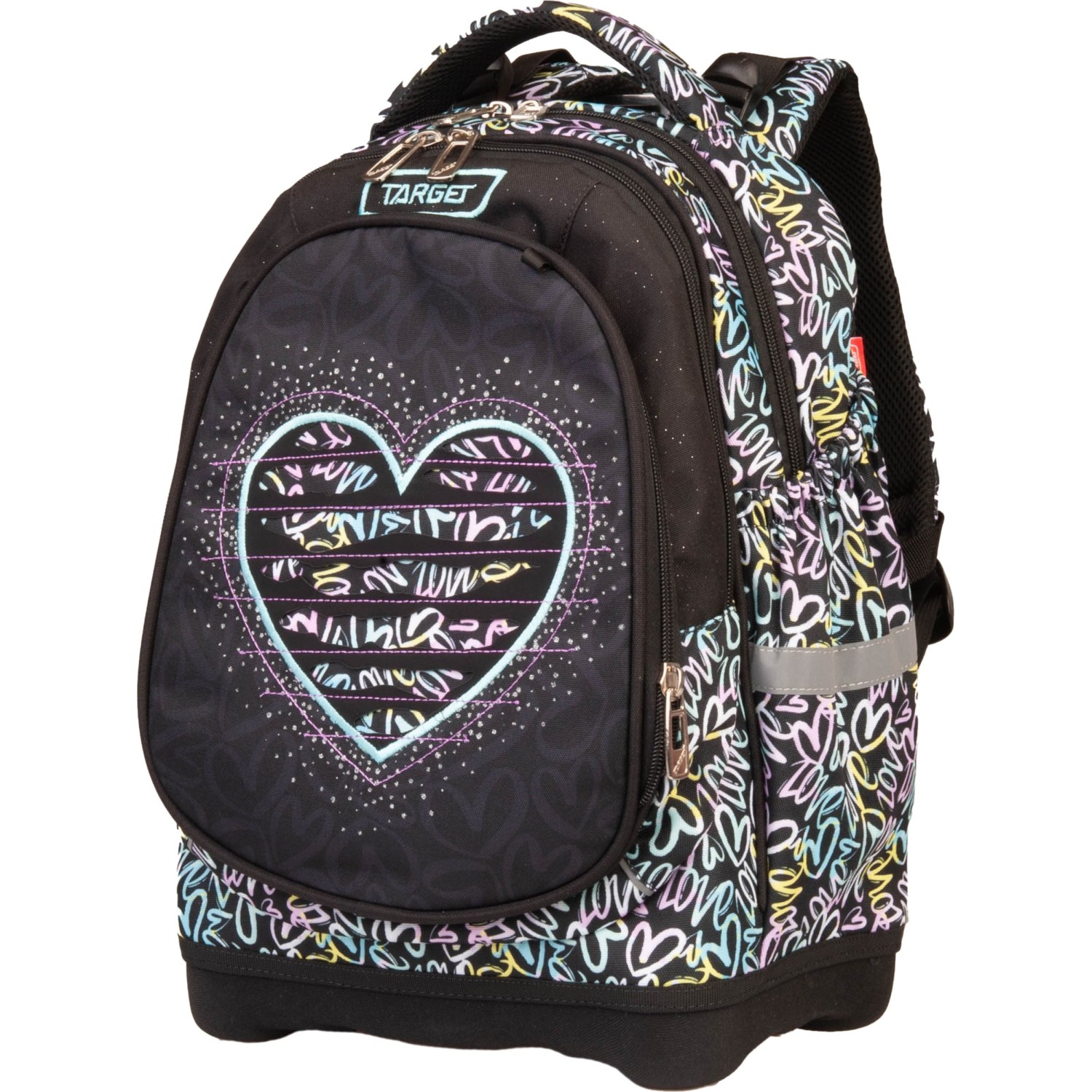 Školska torba za prvi razred SUPERLIGHT 2 face Love vibes 29597 Torba SUPERLIGHT 2 face Love vibes 29597