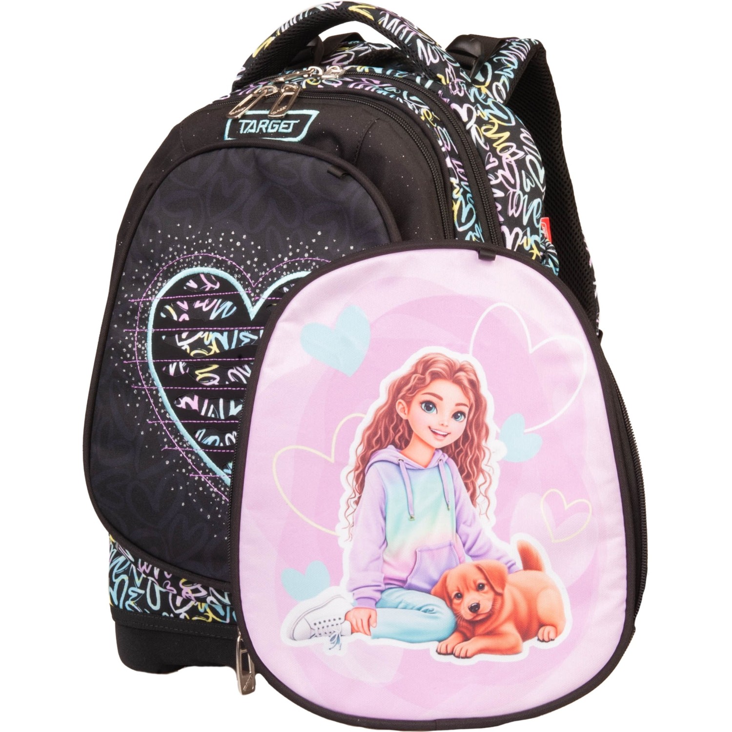 Školska torba za prvi razred SUPERLIGHT 2 face Love vibes 29597 Torba SUPERLIGHT 2 face Love vibes 29597