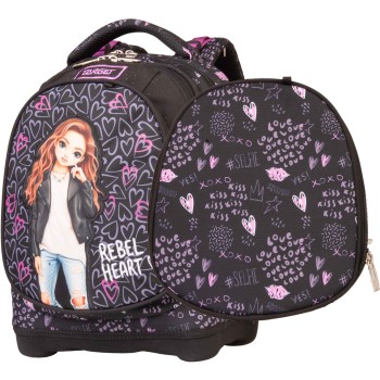 Torba za prvi razred SUPERLIGHT 2 face Rebel Heart 29598
