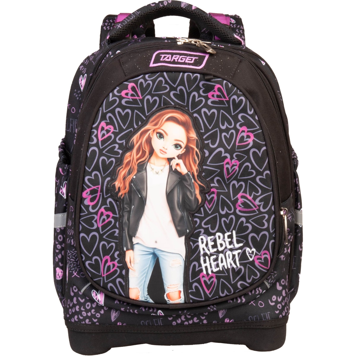 Torba za prvi razred SUPERLIGHT 2 face Rebel Heart 29598 Torba SUPERLIGHT 2 face Rebel Heart 29598