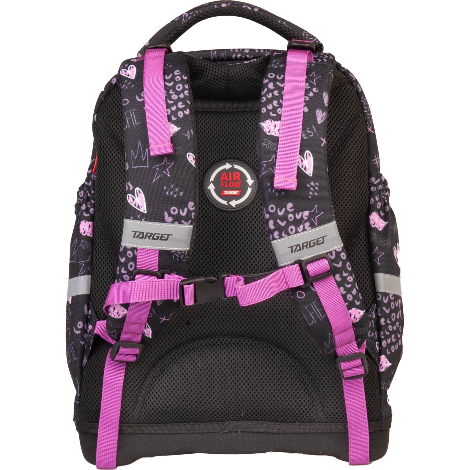 Torba za prvi razred SUPERLIGHT 2 face Rebel Heart 29598 Torba SUPERLIGHT 2 face Rebel Heart 29598