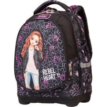 Torba za prvi razred SUPERLIGHT 2 face Rebel Heart 29598 Torba za prvi razred SUPERLIGHT 2 face Rebel Heart 29598