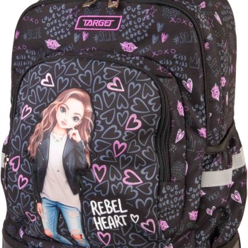 Školska torba na kotače TROLLEY Rebel Heart 29799
