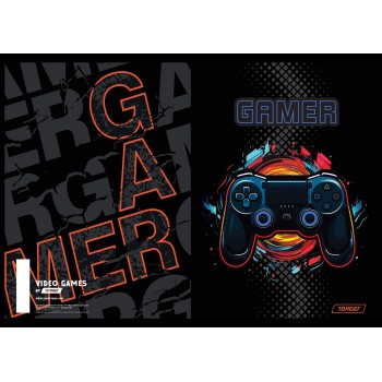 Bilježnica A4 bijeli GAMER 10 kom