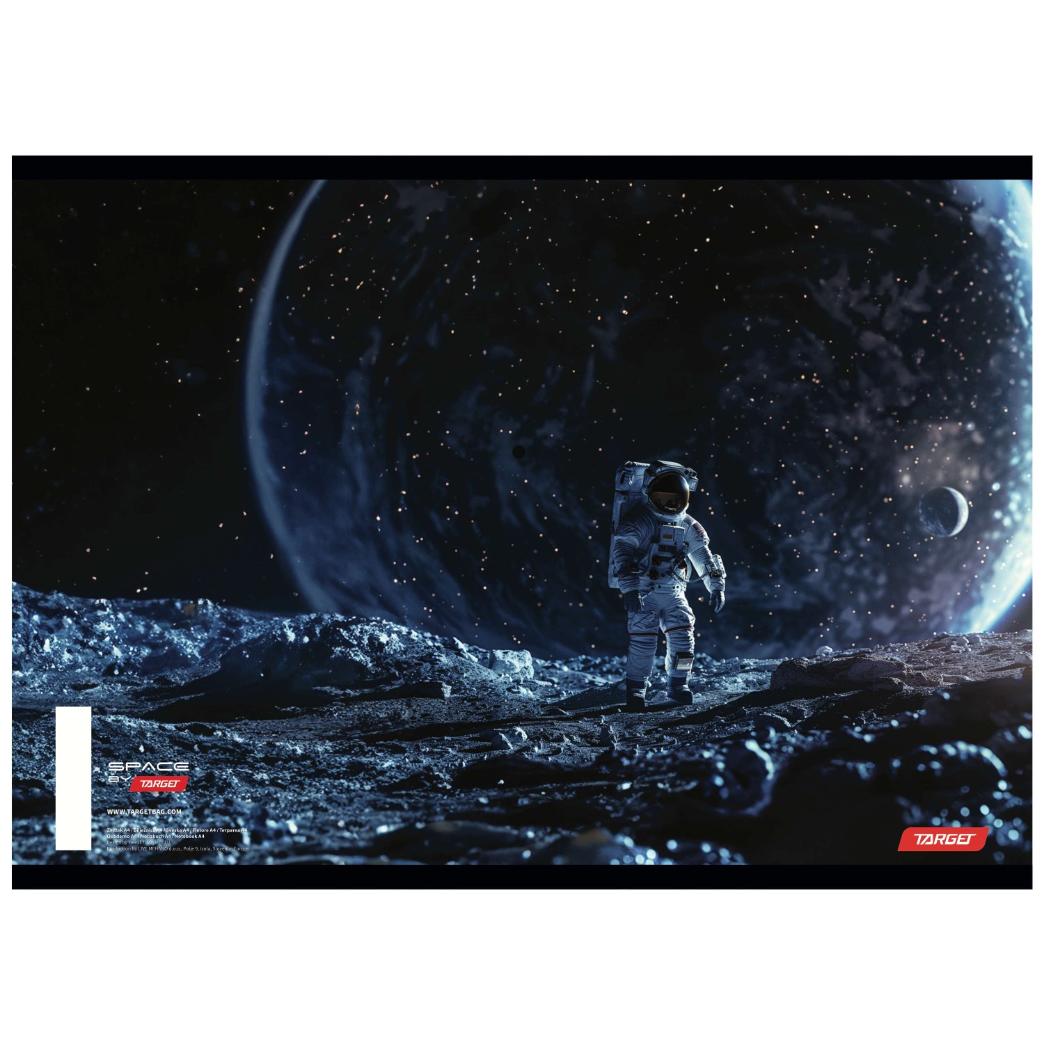 Bilježnica A4 crte SPACE 10 kom