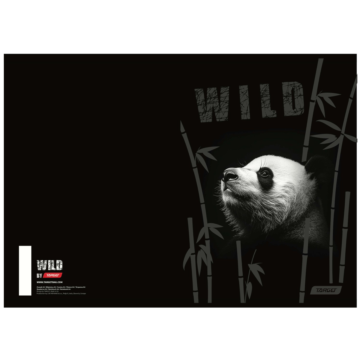 Zvezek A4 črte ANIMAL WILD 10 kos