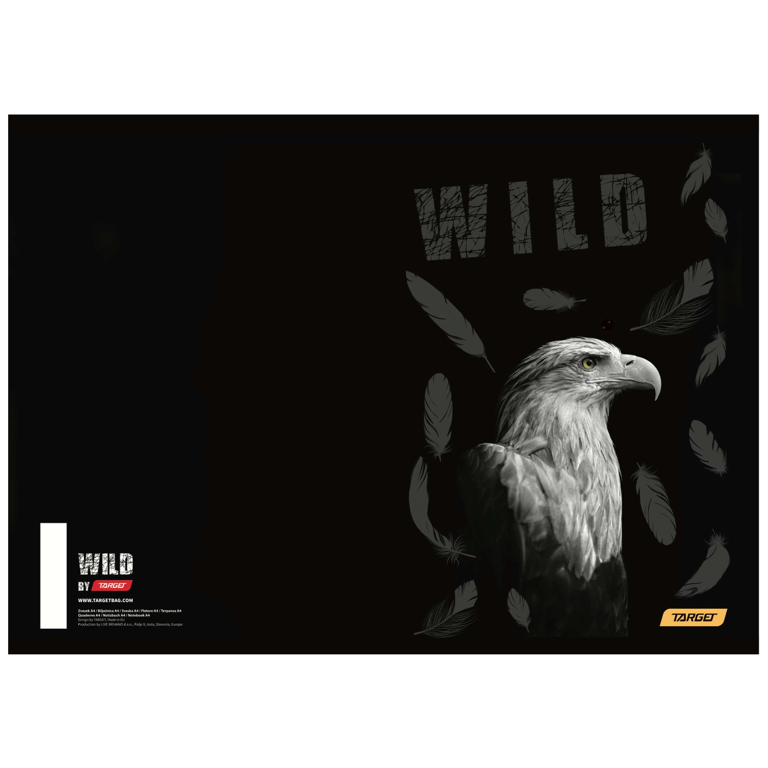 Zvezek A4 črte ANIMAL WILD 10 kos