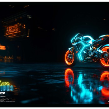 Zvezek A4 črte NEON VIBES 10 kos