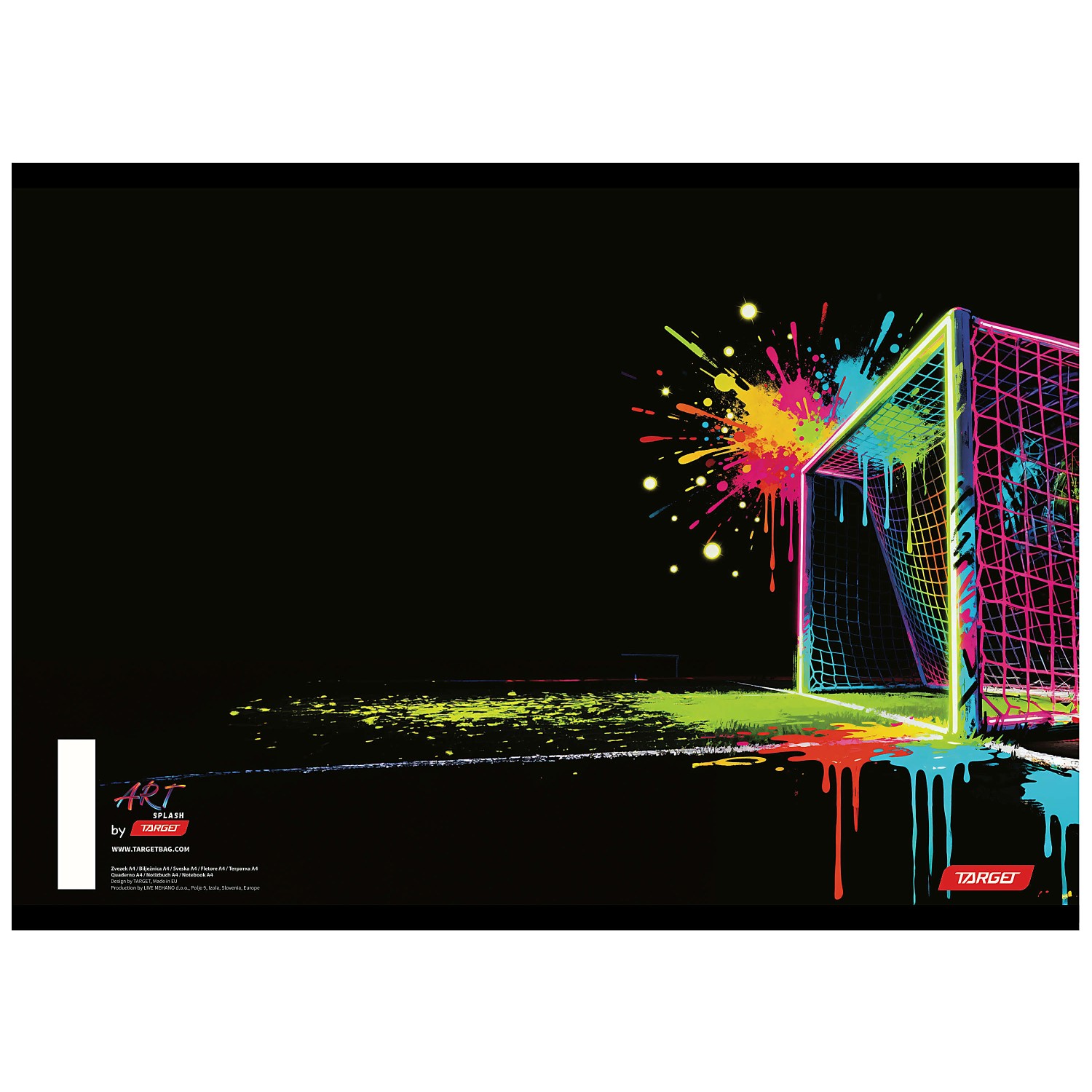 Zvezek A4 črte ART SPLASH 10 kos Zvezek A4 črte ART SPLASH 10 kos