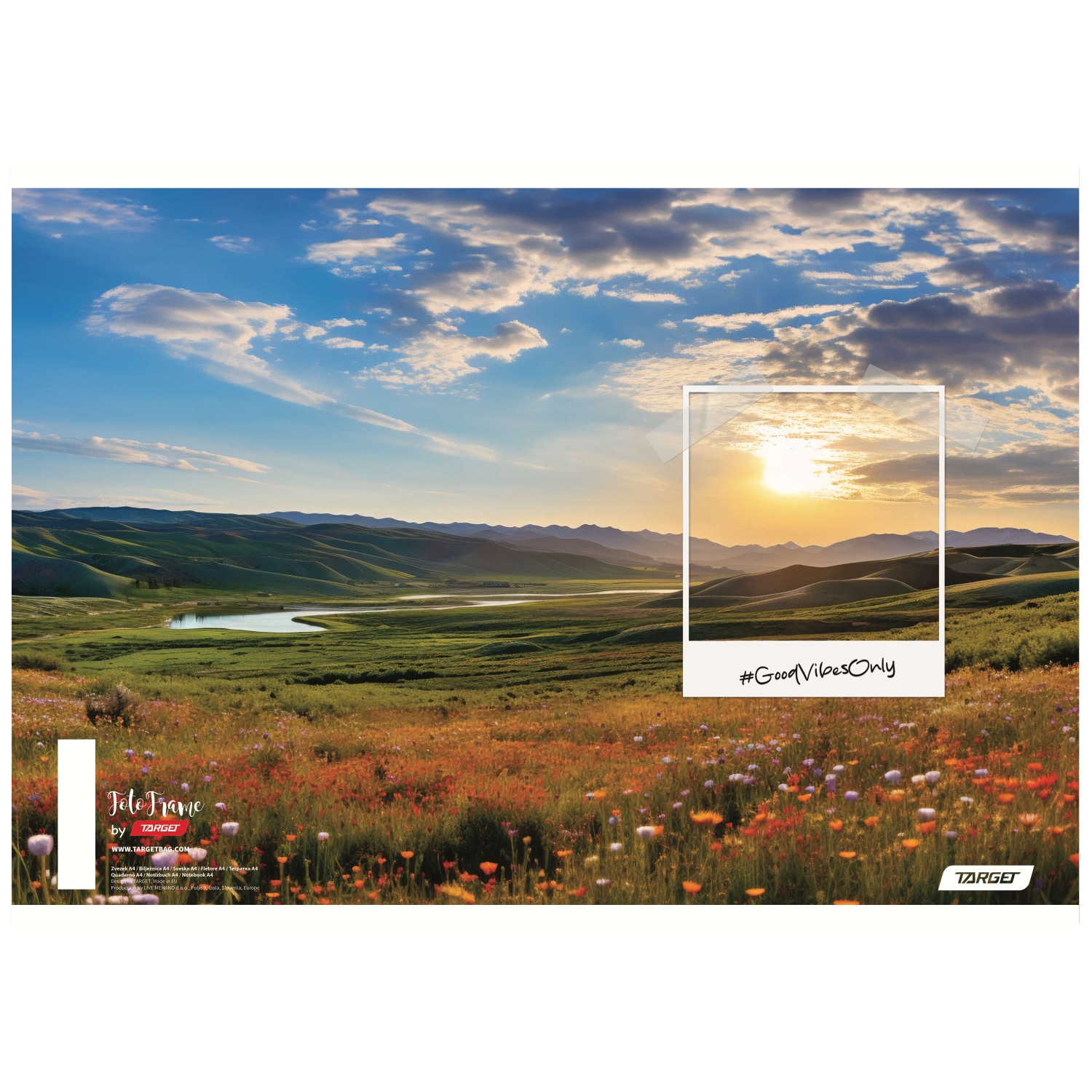 Bilježnica A4 crte FOTO FRAME 10 kom Bilježnica A4 crte FOTO FRAME 10 kom