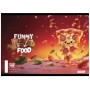 Zvezek A4 karo FUNNY FOOD 10 kos Zvezek A4 karo FUNNY FOOD 10 kos