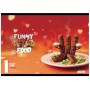 Zvezek A4 karo FUNNY FOOD 10 kos Zvezek A4 karo FUNNY FOOD 10 kos