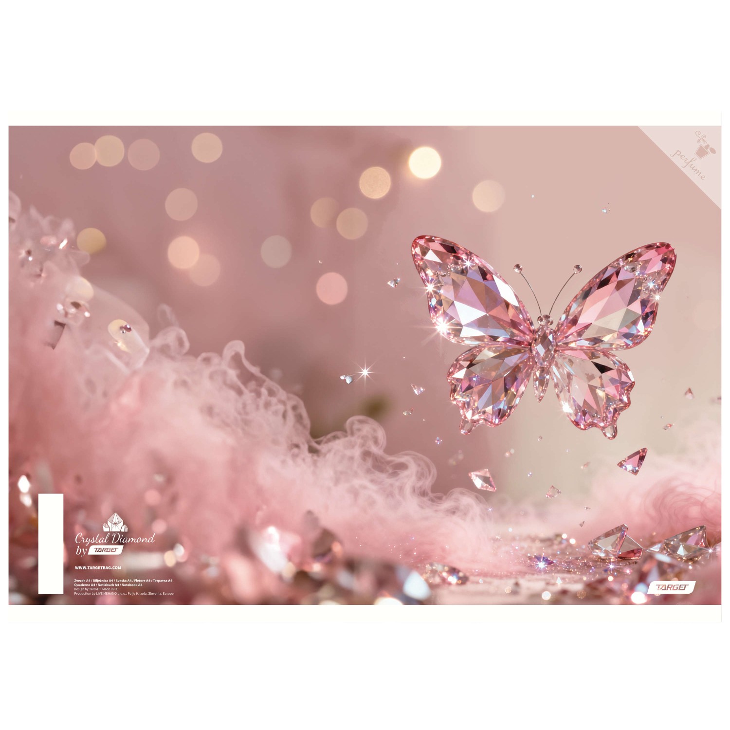Zvezek A4 karo CRISTALL DIAMANT 10 kos Zvezek A4 karo CRISTALL DIAMANT 10 kos
