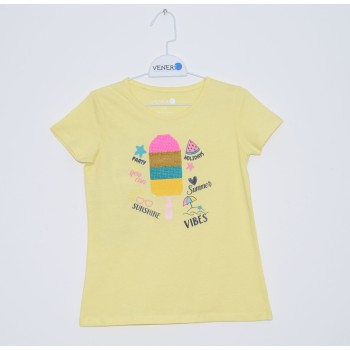 Majica Venere T-shirt Yellow