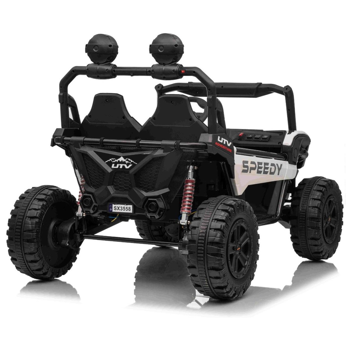 22V električni otroški avto T-REX Ride 4x4, Li baterija, bel