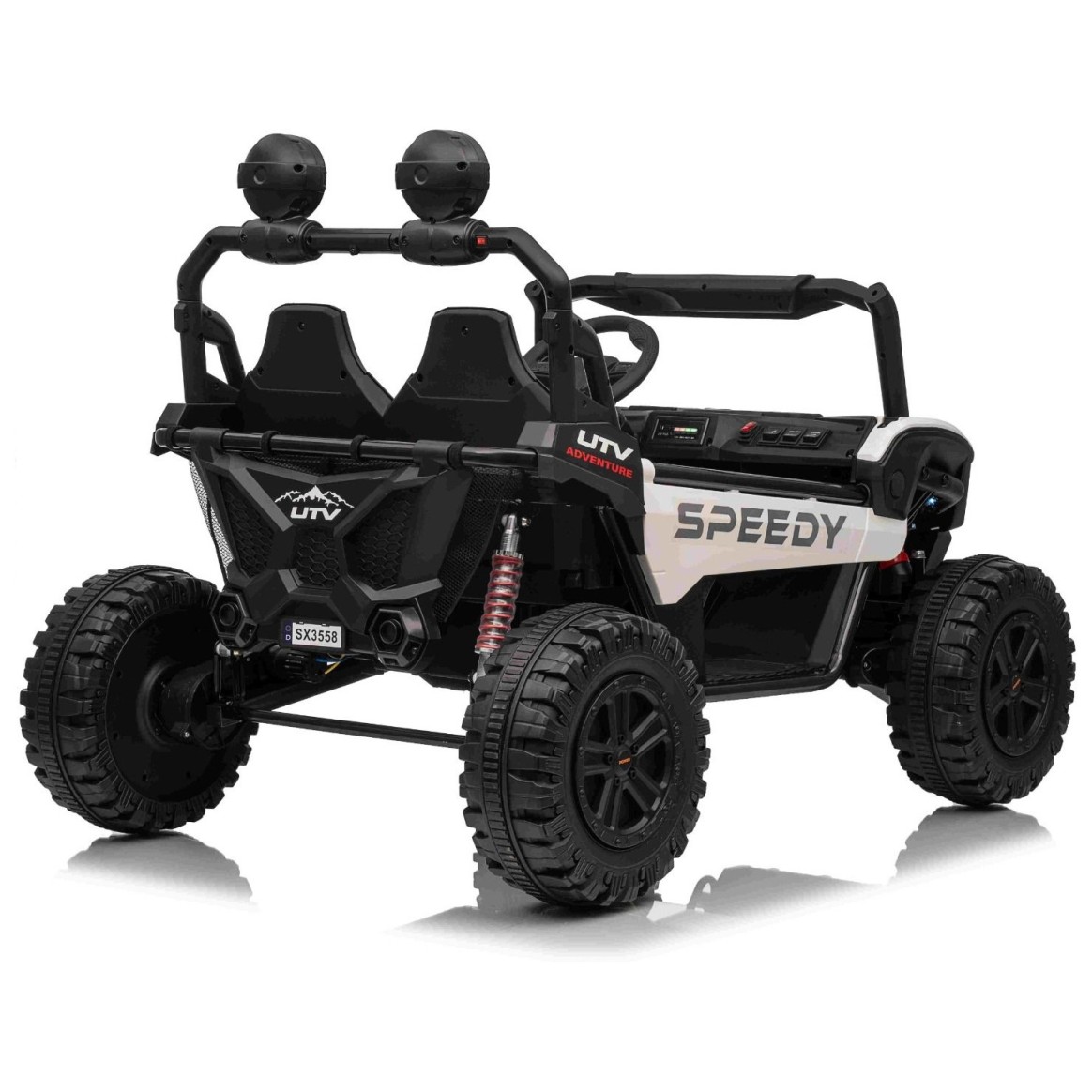 22V električni otroški avto T-REX Ride 4x4, Li baterija, bel