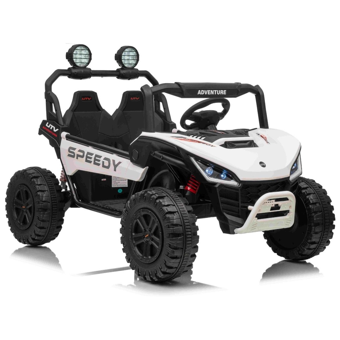 22V električni otroški avto T-REX Ride 4x4, Li baterija, bel