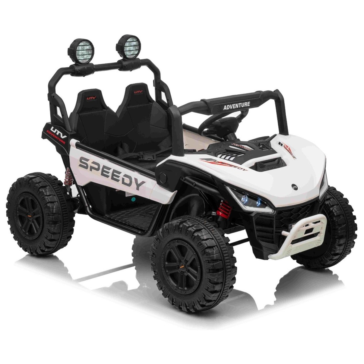 22V električni otroški avto T-REX Ride 4x4, Li baterija, bel