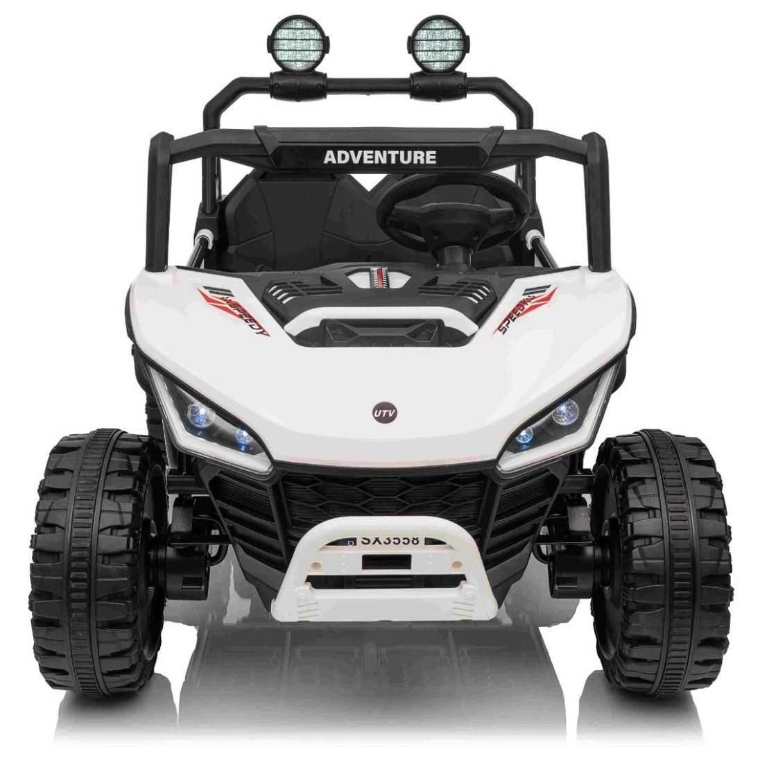 22V električni otroški avto T-REX Ride 4x4, Li baterija, bel