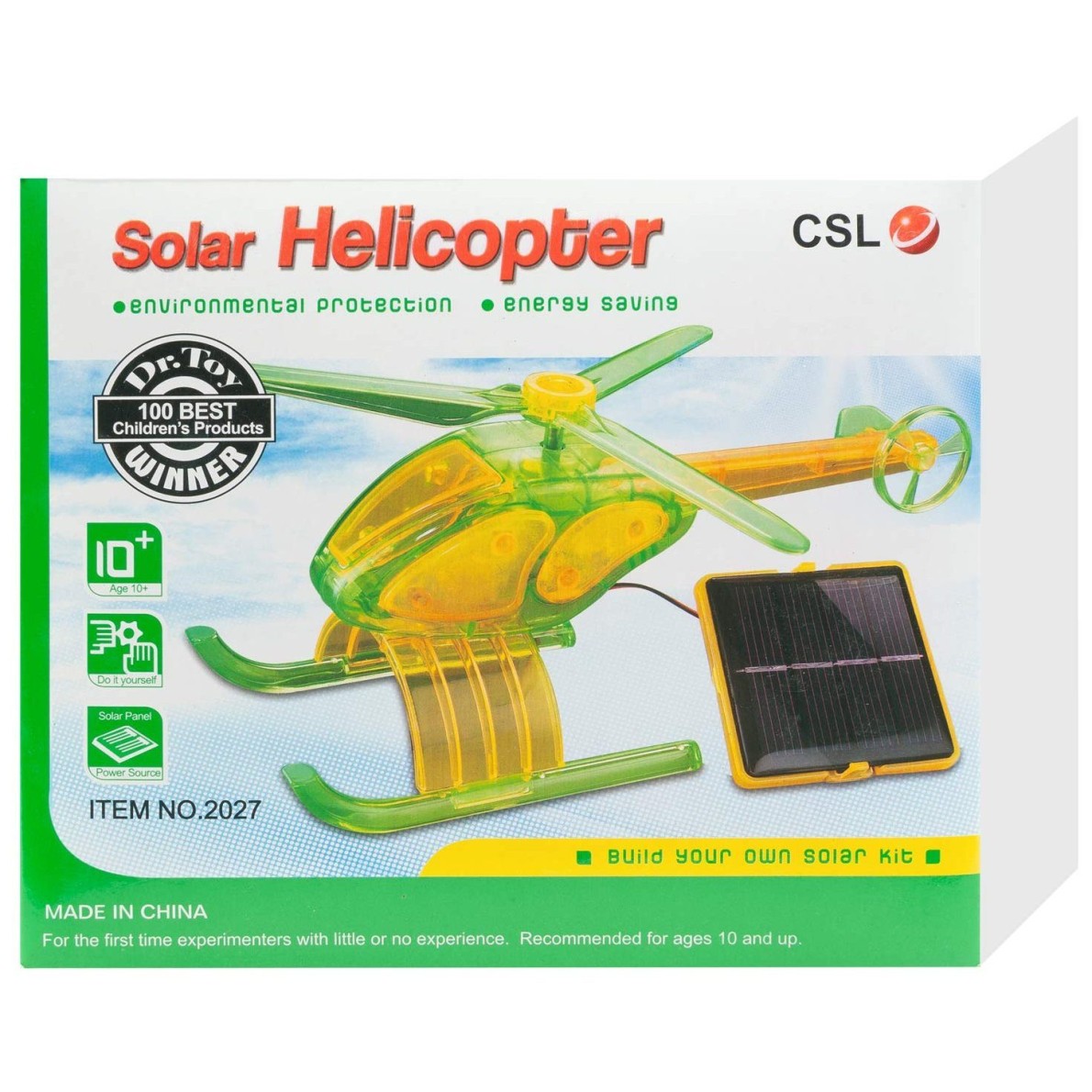 Kreativni solarni HELIKOPTER 2025