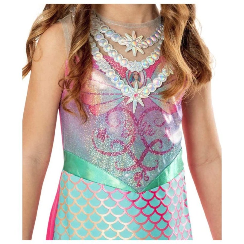 Pustni kostum za otroke Barbie morska deklica 5-6 let