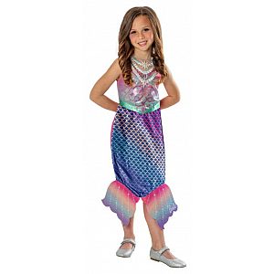 Pustni kostum za otroke Barbie morska deklica 3-4 let