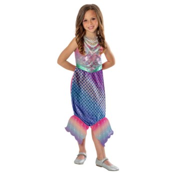 Pustni kostum za otroke Barbie morska deklica 3-4 let