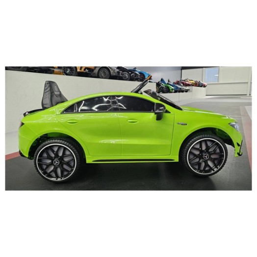 12V avto na akumulator Mercedes CLA 45 S green