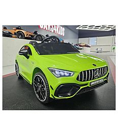 12V avto na akumulator Mercedes CLA 45 S green