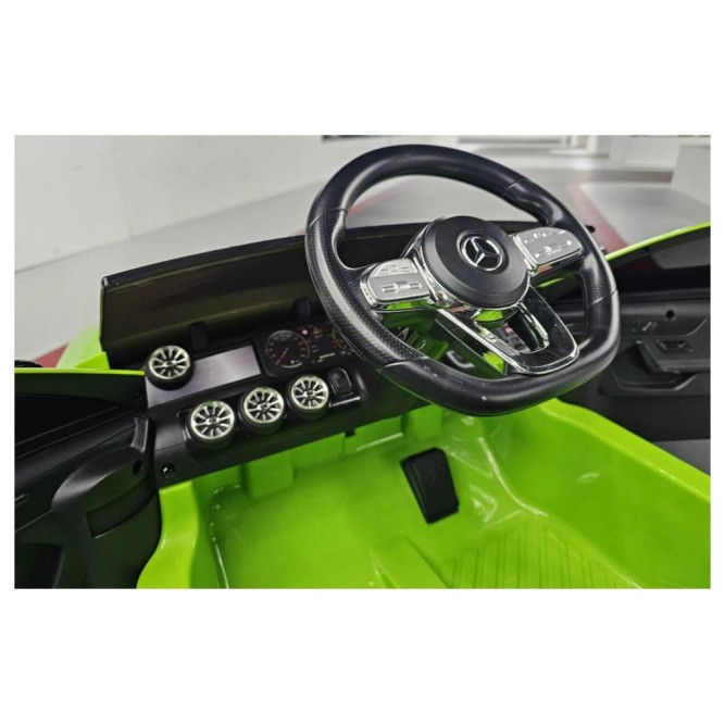 12V avto na akumulator Mercedes CLA 45 S green