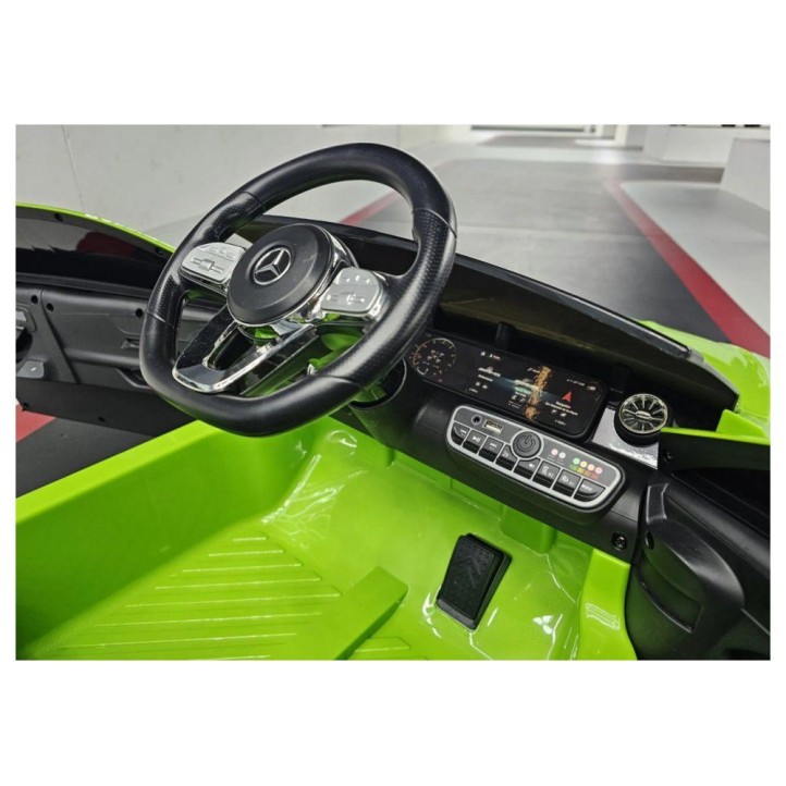 12V avto na akumulator Mercedes CLA 45 S green