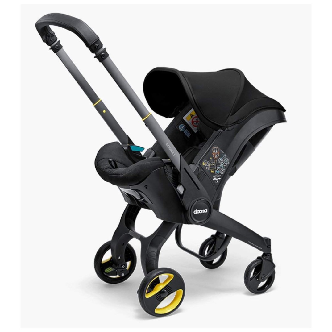 Autosjedalica i dječja kolica Doona I I-Size Nitro Black