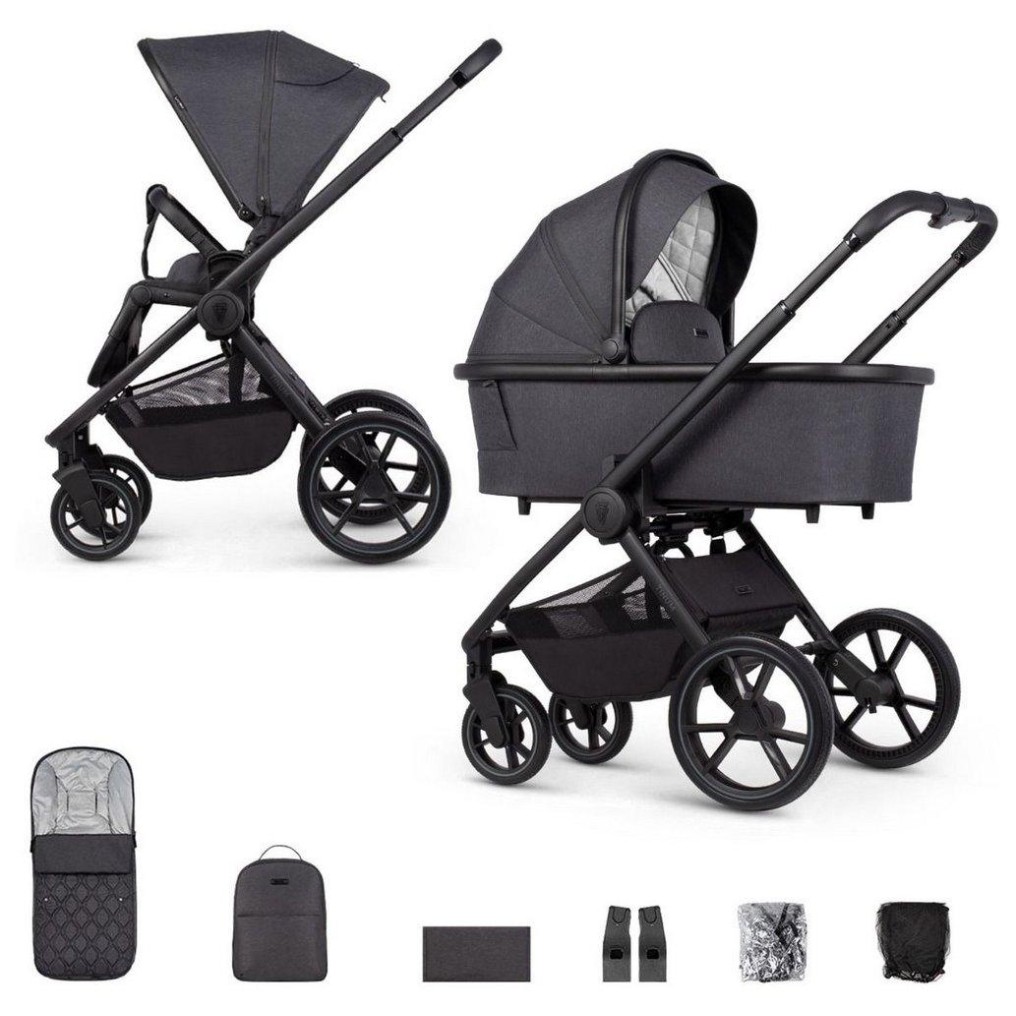 Dječja kolica 2u1 TINUM EDGE Charcoal