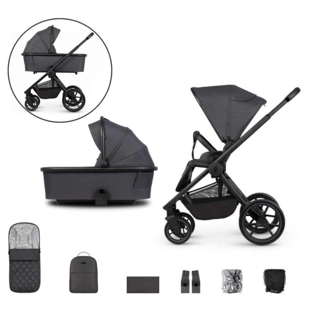 Dječja kolica 2u1 TINUM EDGE Charcoal