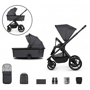 Dječja kolica 2u1 TINUM EDGE Charcoal