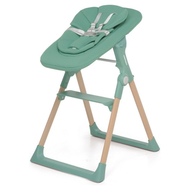 Drvena hranilica Foppapedretti i ležaljka KIDSMENU Green