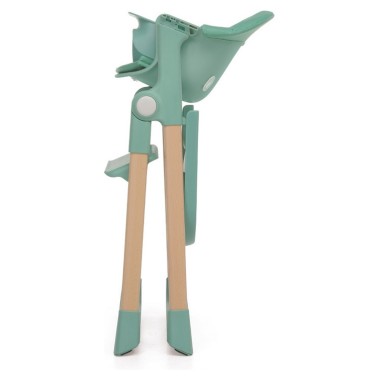 Drvena hranilica Foppapedretti i ležaljka KIDSMENU Green