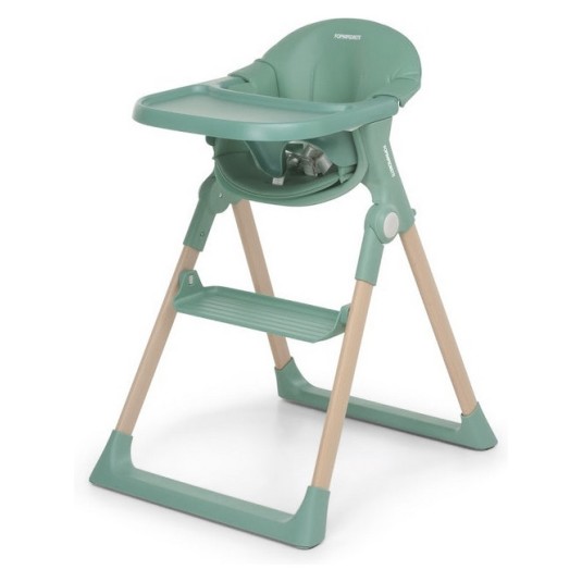 Drvena hranilica Foppapedretti i ležaljka KIDSMENU Green